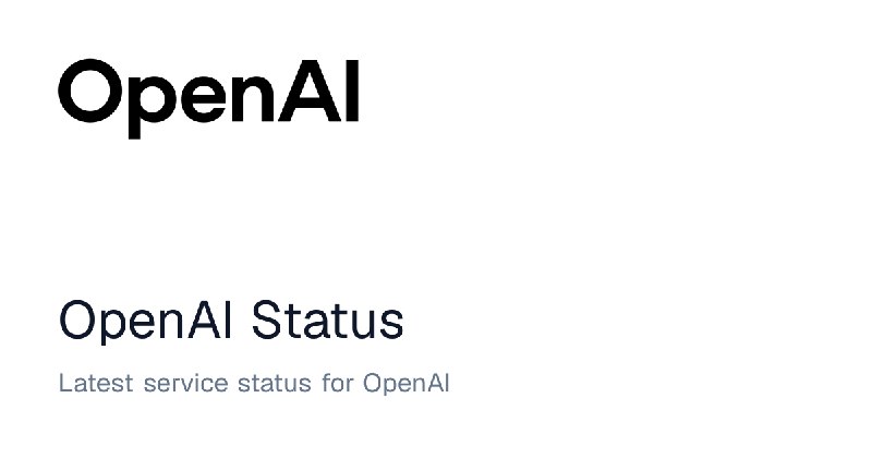 OpenAI Status