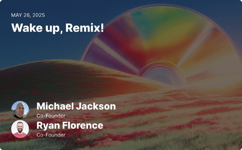 前端开发框架 Remix 的开发团队宣布了两个重要发展方向：React Router v7 已将 Remix 的核心功能完全整合进来，包括服务端渲染、代码分割和实验性的 React Server Components (RSC) 支持