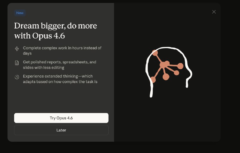 Anthropic 发布 Claude Opus 4.6 模型Anthropic 发布了其最新旗舰模型 Claude Opus 4.6