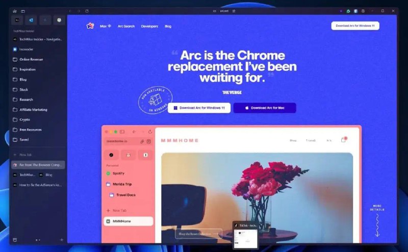 Arc 浏览器背后的初创公司 The Browser Company 近日发布公告称，它正在考虑出售或开源其 Arc 浏览器，因为该公司正试图将开发资源转移至名为「Dia」的新 AI 浏览器